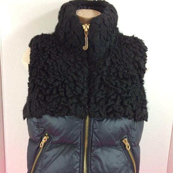 Juicy Couture Jackets & Blazers - Juicy Couture Houndstooth Bubble Vest Zip